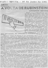 A volta de Rubinstein