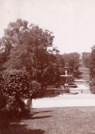 Plano general de la entrada del Palacio 'Sans Souci'. Esta entrada fue utilizada por Napoleón durante su estancia en el palacio.