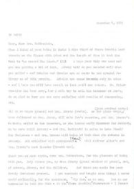 Carta dirigida a Aniela Rubinstein, 09-12-1981