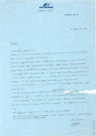 Carta dirigida a Aniela Rubinstein, 20-12-1991