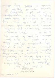 Carta dirigida a Aniela Rubinstein. Beverly Hills (California), 26-03-1960
