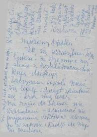 Carta dirigida a Arthur Rubinstein. Nueva York, 01-06-1959