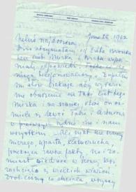 Carta dirigida a Aniela Rubinstein. Kansas City (Missouri), 28-06-1962