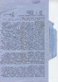 Carta dirigida a Aniela Rubinstein. Beverly Hills (California), 16-06-1970
