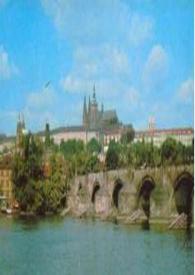 Tarjeta postal dirigida a Aniela Rubinstein. Praga (República Checa), 21-06-1989