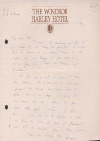 Carta dirigida a Aniela Rubinstein, 21-12-1982