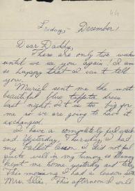 Carta dirigida a Arthur Rubinstein. Los Angeles, California (Estados Unidos), 01-12-1944