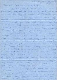 Carta dirigida a Aniela y Arthur Rubinstein. Beverly Hills, California (Estados Unidos), 16-05-1950