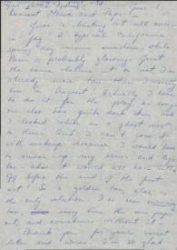 Carta dirigida a Aniela y Arthur Rubinstein. Beverly Hills, California (Estados Unidos), 01-06-1953