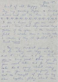 Carta dirigida a Aniela y Arthur Rubinstein. Beverly Hills, California (Estados Unidos), 15-06-1953