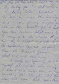 Carta dirigida a Aniela Rubinstein. Nueva York (Estados Unidos), 14, 16-05-1954