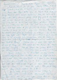 Carta dirigida a Aniela y Arthur Rubinstein. New Hampshire (Estados Unidos), 18-08-1962
