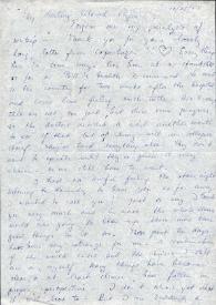 Carta dirigida a Arthur Rubinstein. New Haven (Estados Unidos), 25-10-1962