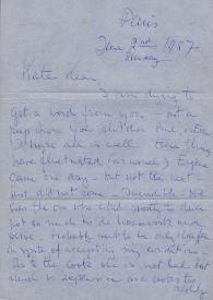 Carta a Kathryn Cardwell. París (Francia), 02-06-1957