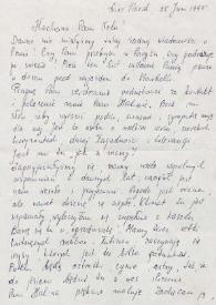 Carta dirigida a Aniela Rubinstein. Lake Placid, Nueva York (Estados Unidos), 25-06-1990