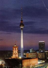 Postal dirigida a Aniela Rubinstein. Berlín (Alemania), 26-10-1982