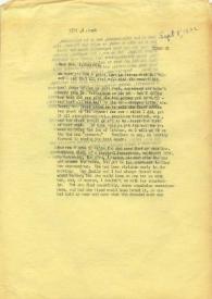 Carta dirigida a Arthur Rubinstein. Jackson Heights (Nueva York), 08-09-1972