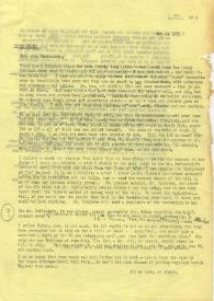 Carta dirigida a Arthur Rubinstein. Jackson Heights (Nueva York), 04-05-1972