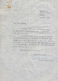 Carta dirigida a J. N. Clemans. Hungary, 07-10-1971