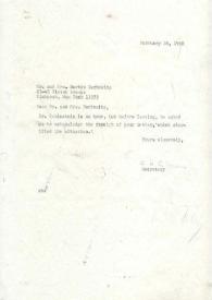 Carta a Martin Berkowitz, 28-02-1968