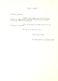 Carta dirigida a Michael Emmerson. París (Francia), 08-09-1975