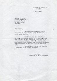 Carta dirigida a Paul Kaniel, 02-01-1970
