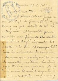 Carta de Gálvez, Manuel