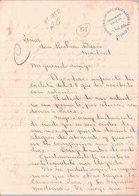 Carta de Echeverría, Aquileo J.