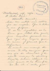 Carta de Acosta, Agustín