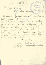 Carta de Bonafoux, Luis
