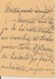 Carta de Agustini, Santiago