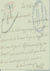 Carta de Machado, Antonio