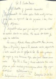 Carta de Miguel del Val, Mariano