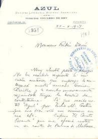 Carta de Ory, Eduardo de