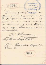 Carta de Villaespesa, Francisco