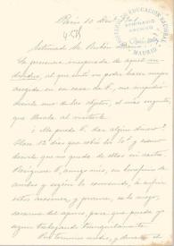 Carta de Sarmiento, F.