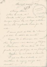 Carta de Sarmiento, F.