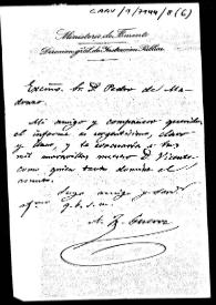 Carta relativa a la declaración como Monumento Nacional de la Iglesia Convento de Santa Teresa de Jesús. Se insiste en la urgencia del informe