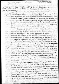 Carta sobre varios hallazgos en Vilanova y la Geltrú