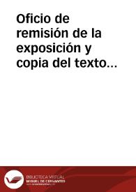 Oficio de remisión de la exposición y copia del texto de once inscripciones romanas encontradas en el interior del mausoleo funerario hallado en...