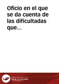 Oficio en el que se da cuenta de las dificultadas que han tenido para reemplazar a sus miembros así como para reunirse. Se incluye el orden del día...