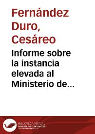 Informe sobre la instancia elevada al Ministerio de Instrucción Pública por el Ayuntamiento de Zaragoza para que se declare Monumento Nacional  la Casa Palacio de la Infanta.