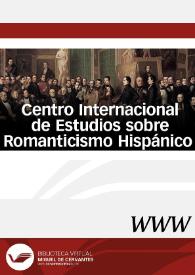 Centro Internacional de Estudios sobre romanticismo hispánico