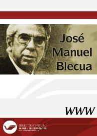 José Manuel Blecua Teijeiro