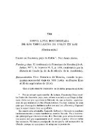 Nueva lista documentada de los tripulantes de Colón en 1492. (Continuación) [II]