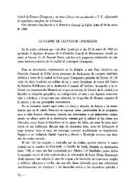 La ciudad de Calatayud (Zaragoza)