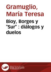 Bioy, Borges y 
