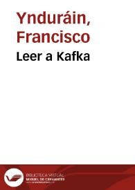 Leer a Kafka