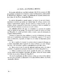 Conjunto histórico-artístico a favor de 'La Ñora', Alcantarilla (Murcia)