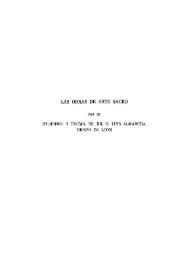 Las obras de arte sacro